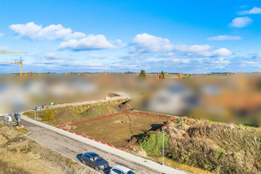 Erschlossenes Baugrundstück in Igling bei Landsberg am Lech